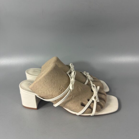 Reformation Elodie Block Heeled Sandals  Elodie Block Heeled Sandals, Size 8 - Picture 3 of 14